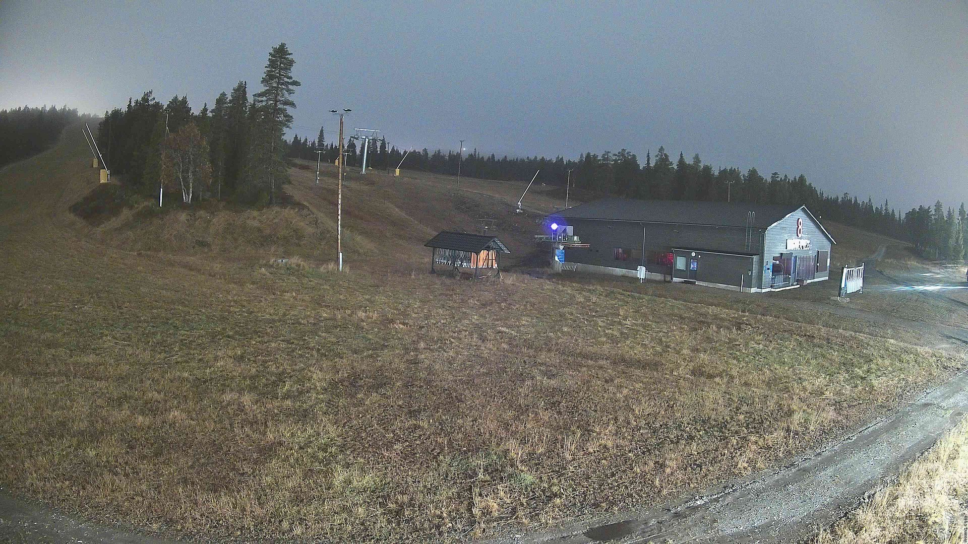 Ruka Masto Slopes snow cam captured at 26 September 2026 at 11:07 pm GMT+3