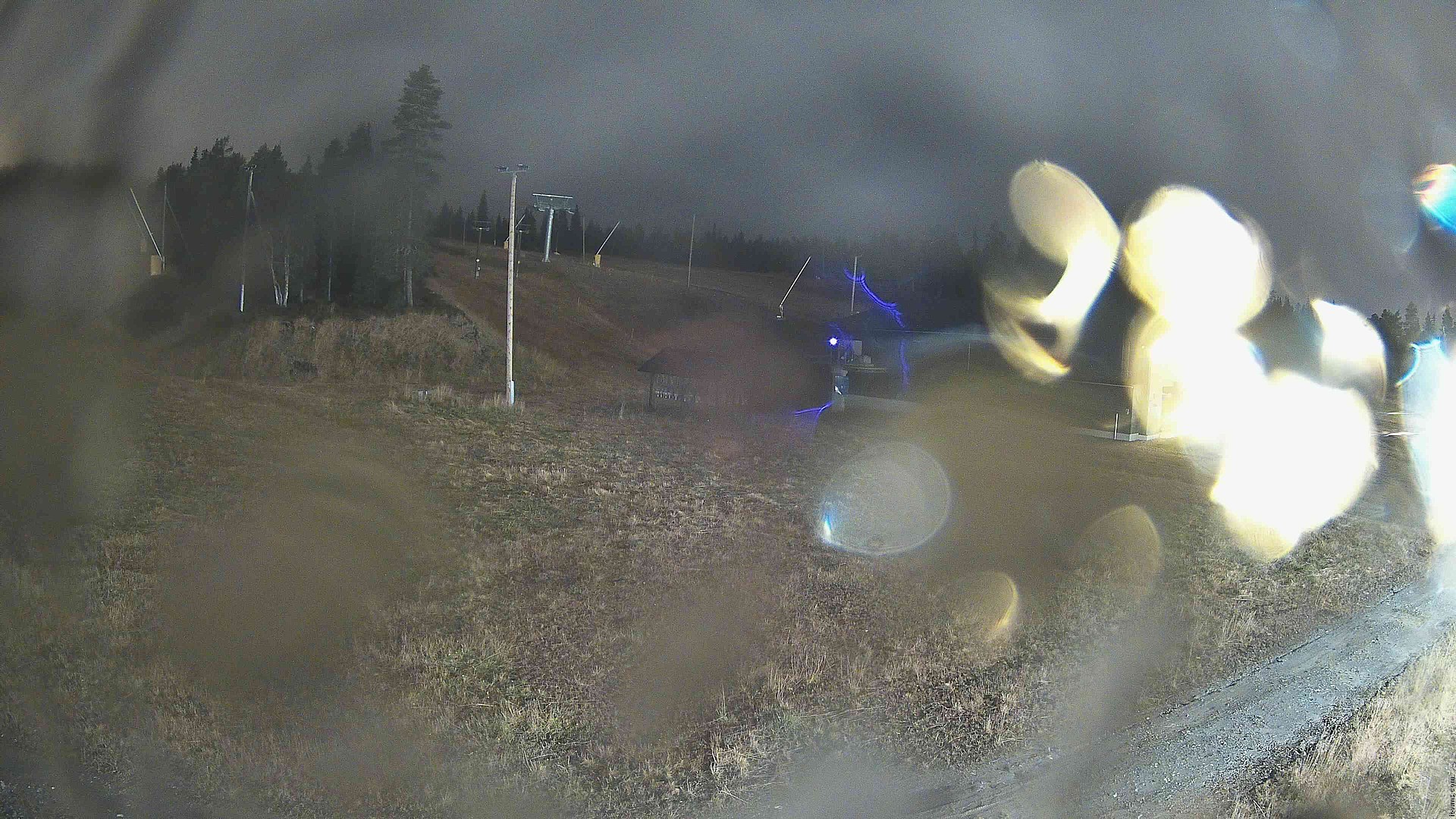 Ruka Masto Slopes snow cam captured at 1 October 2026 at 11:14 pm GMT+3