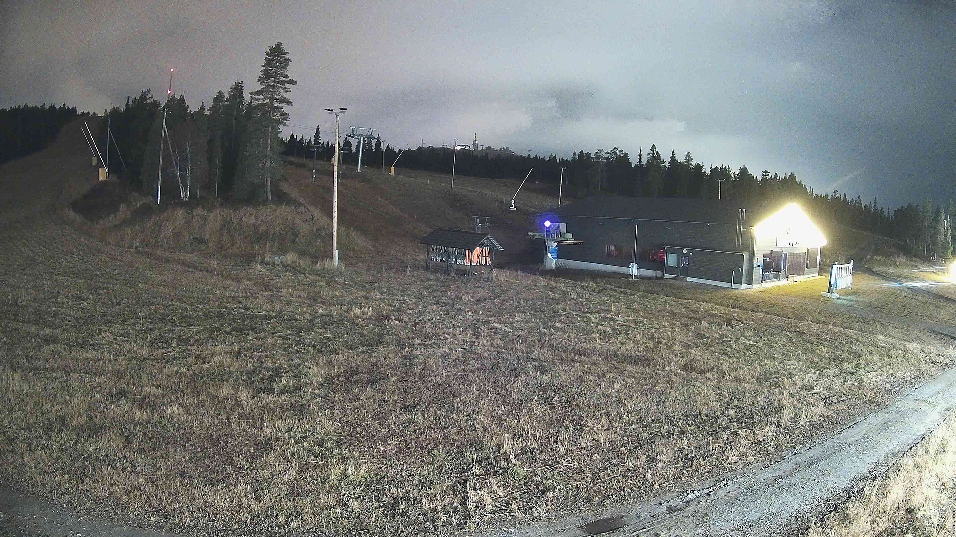 Ruka Masto Slopes snow cam captured at 2 October 2026 at 11:08 pm GMT+3