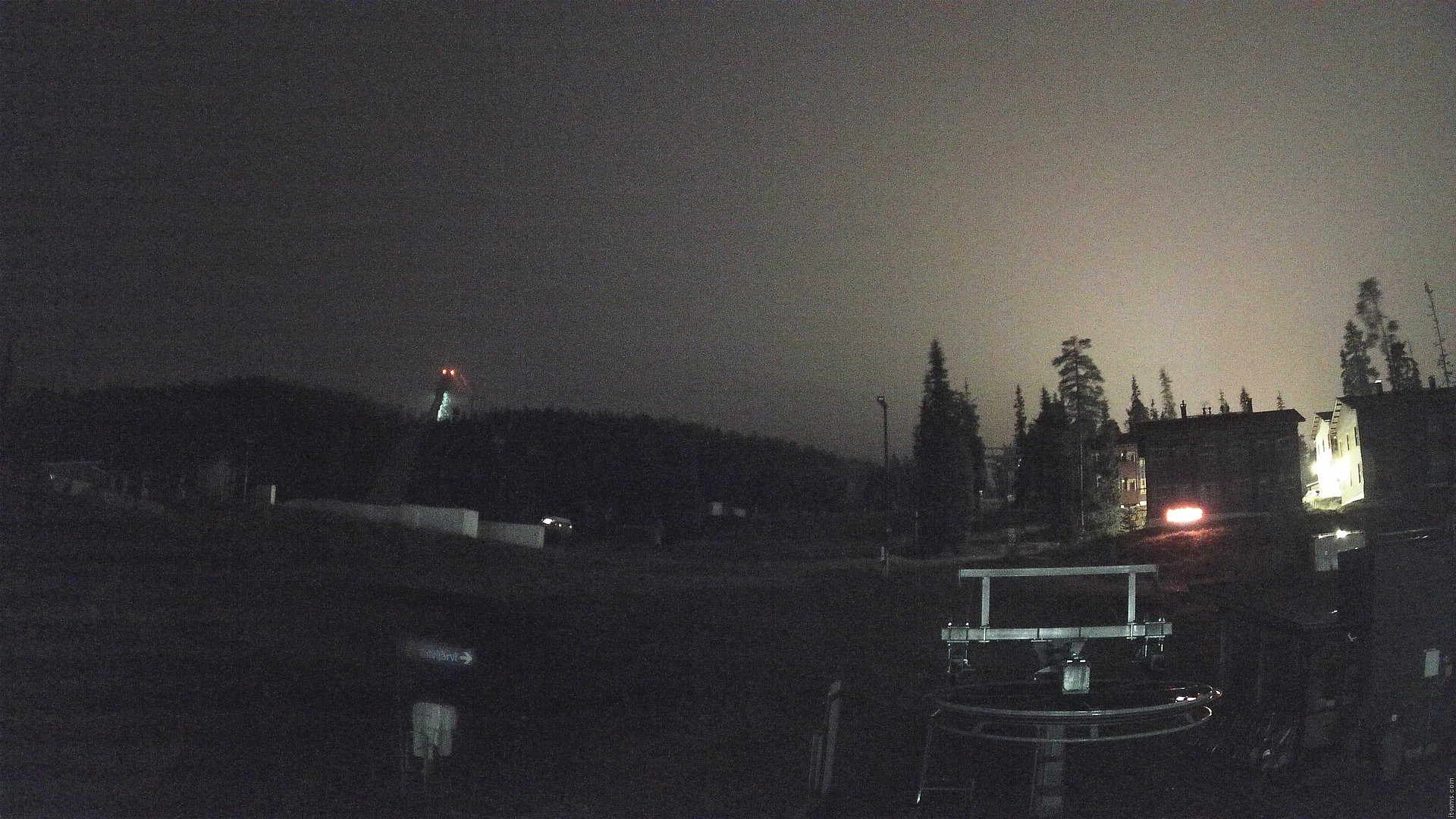 Ruka Talvijärvi snow cam captured at 20 September 2026 at 11:10 pm GMT+3