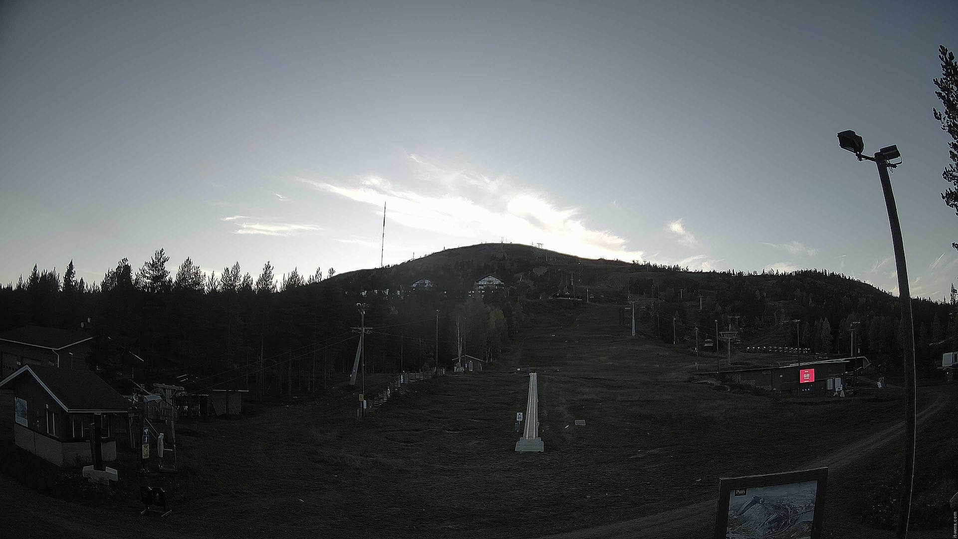Pyhä Polar & Palander Slopes snow cam captured at 15 September 2026 at 7:07 pm GMT+3