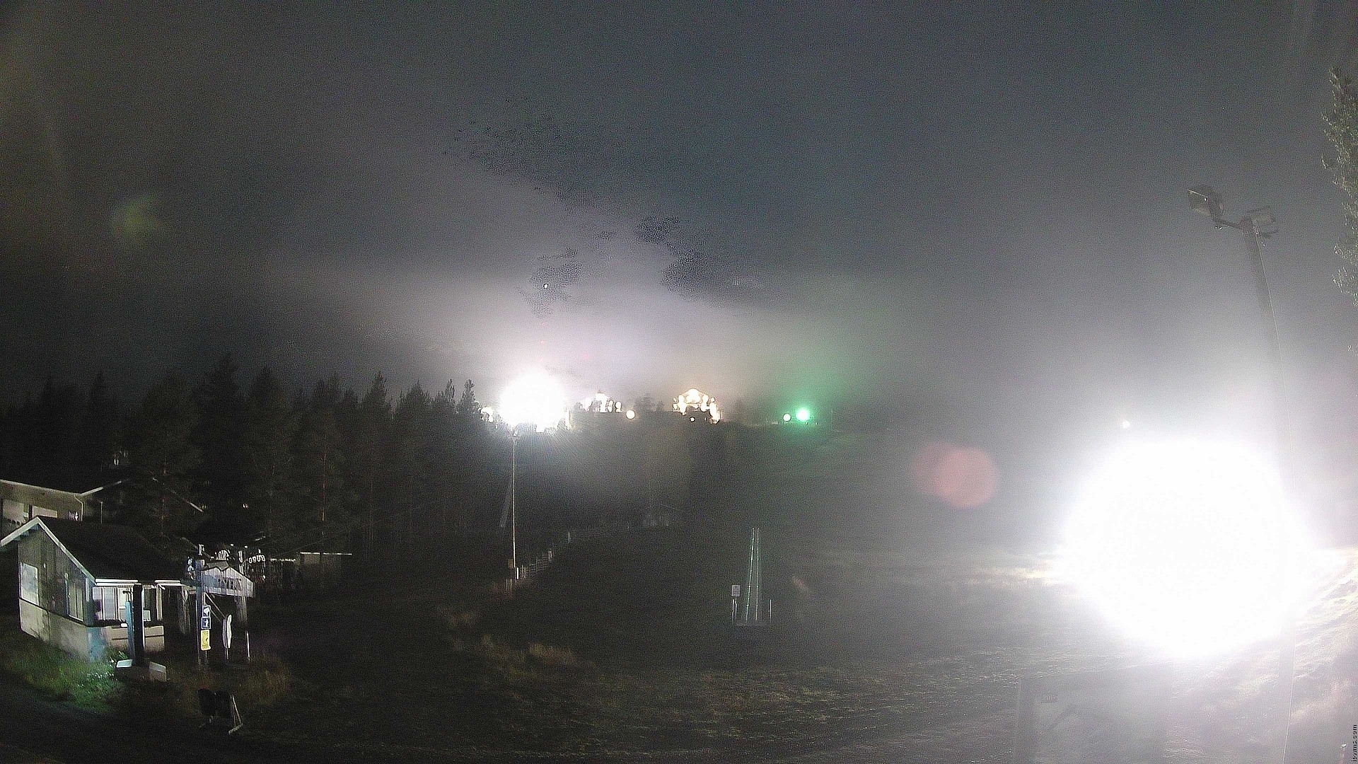 Pyhä Polar & Palander Slopes snow cam captured at 24 September 2026 at 11:04 pm GMT+3