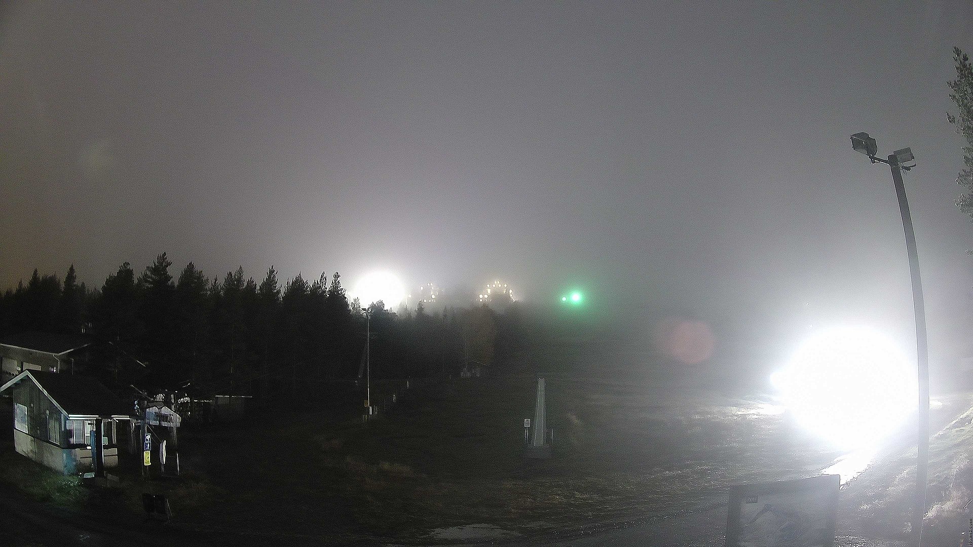 Pyhä Polar & Palander Slopes snow cam captured at 26 September 2026 at 11:07 pm GMT+3
