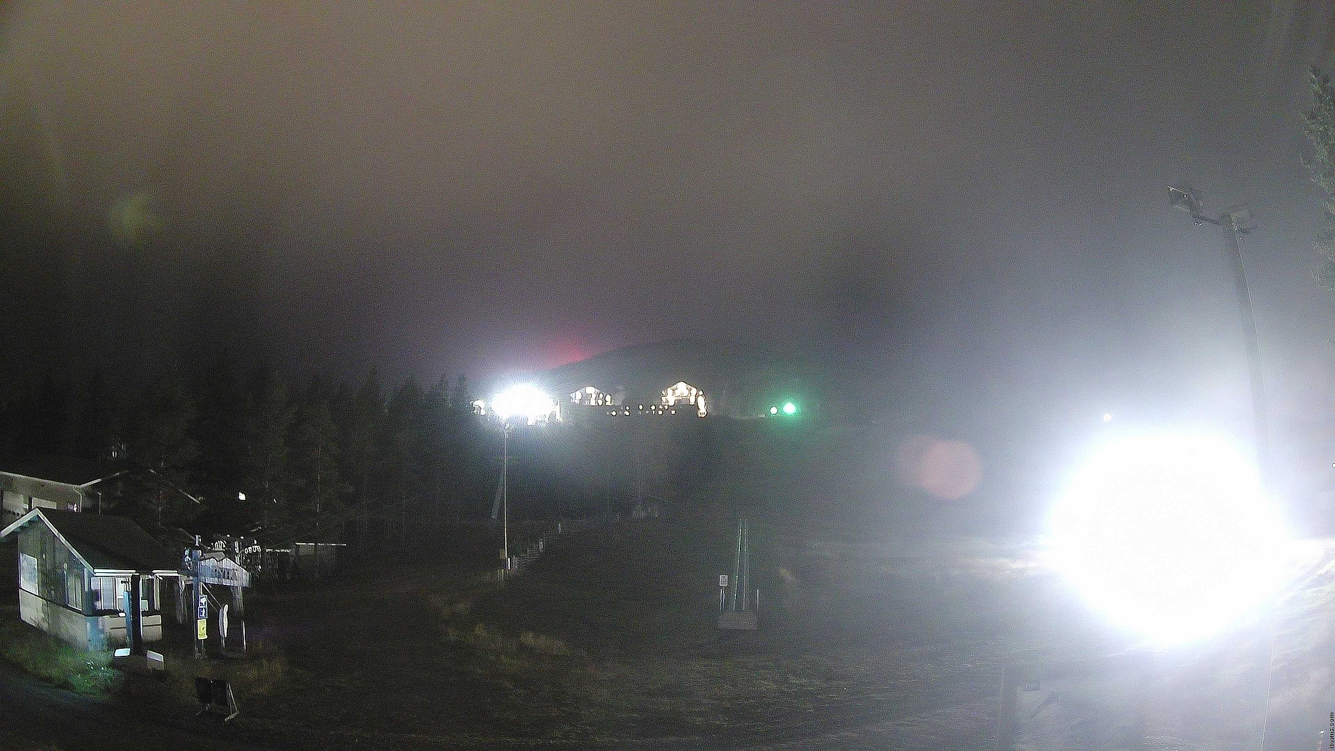 Pyhä Polar & Palander Slopes snow cam captured at 2 October 2026 at 11:08 pm GMT+3