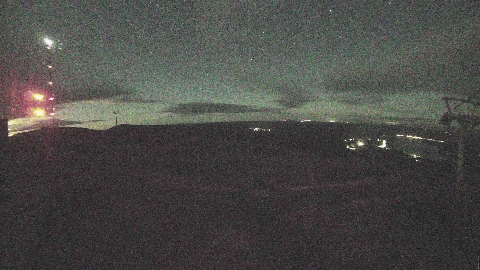 Pyhä PohjoisExpress Summit snow cam captured at 22 September 2026 at 11:55 pm GMT+3