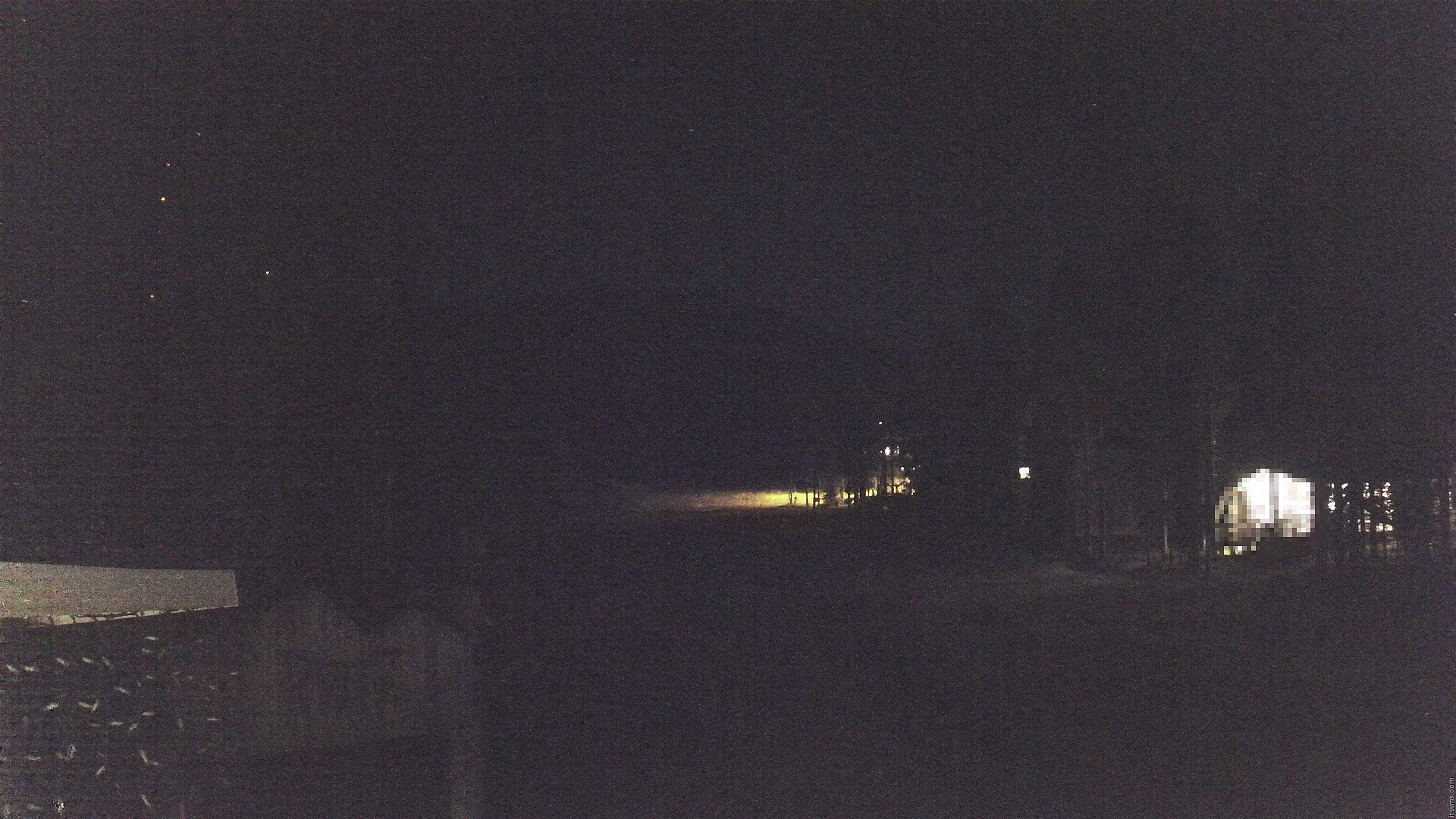 Pyhä Family Slopes Base snow cam captured at 13 September 2026 at 11:12 pm GMT+3