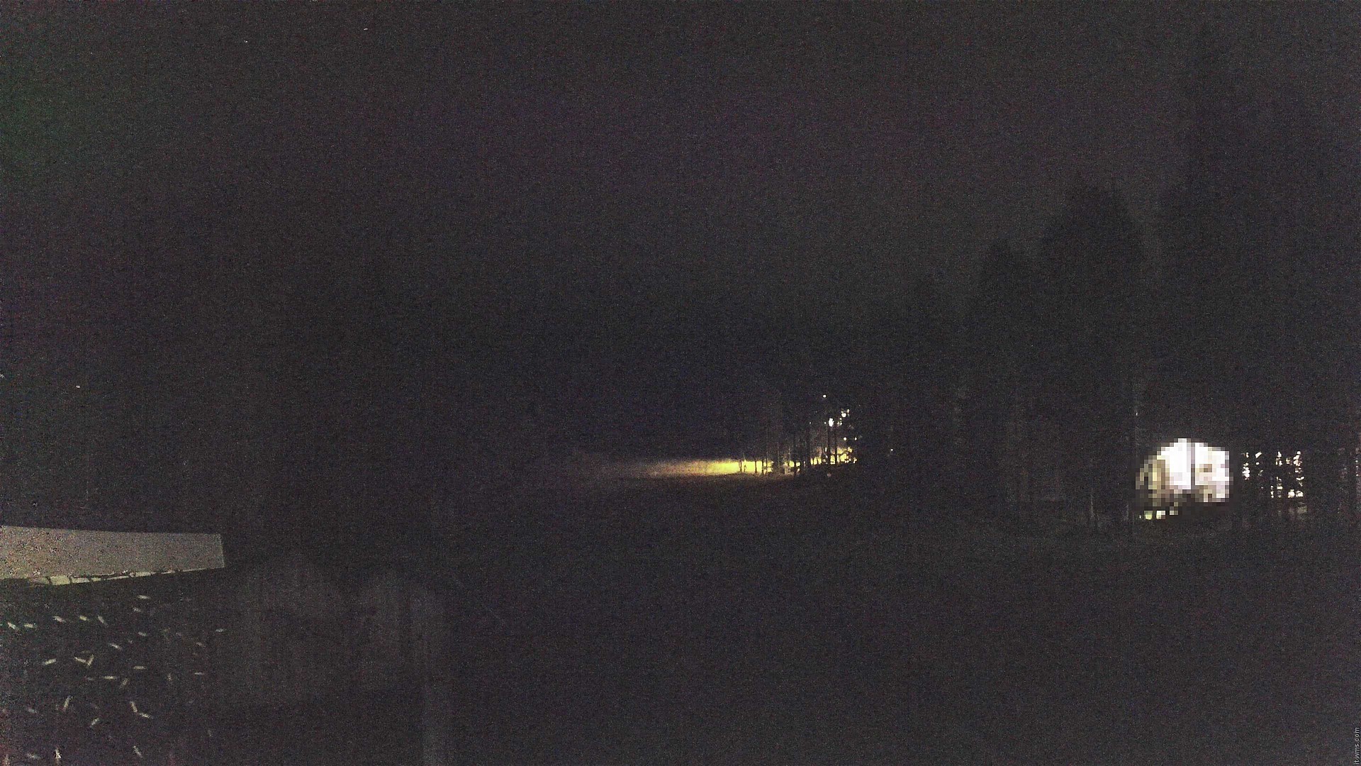 Pyhä Family Slopes Base snow cam captured at 17 September 2026 at 11:02 pm GMT+3