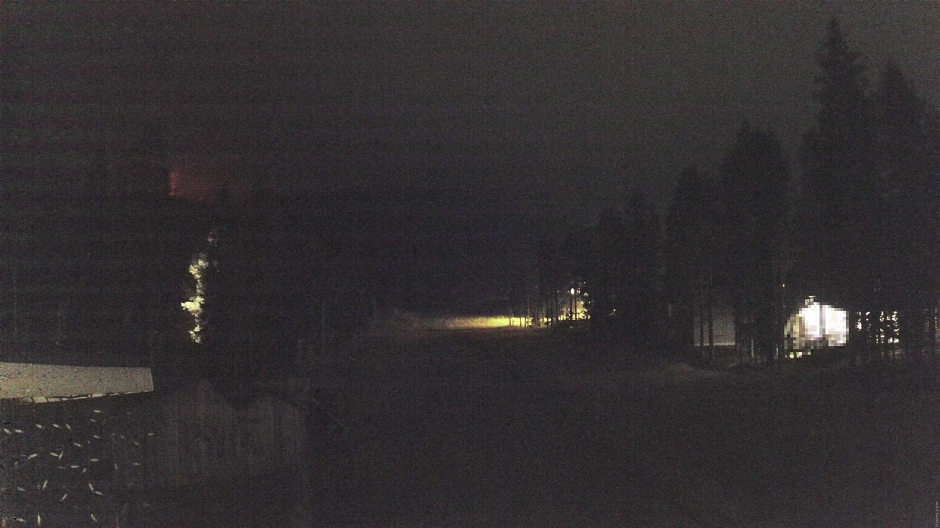 Pyhä Family Slopes Base snow cam captured at 2 October 2026 at 11:08 pm GMT+3