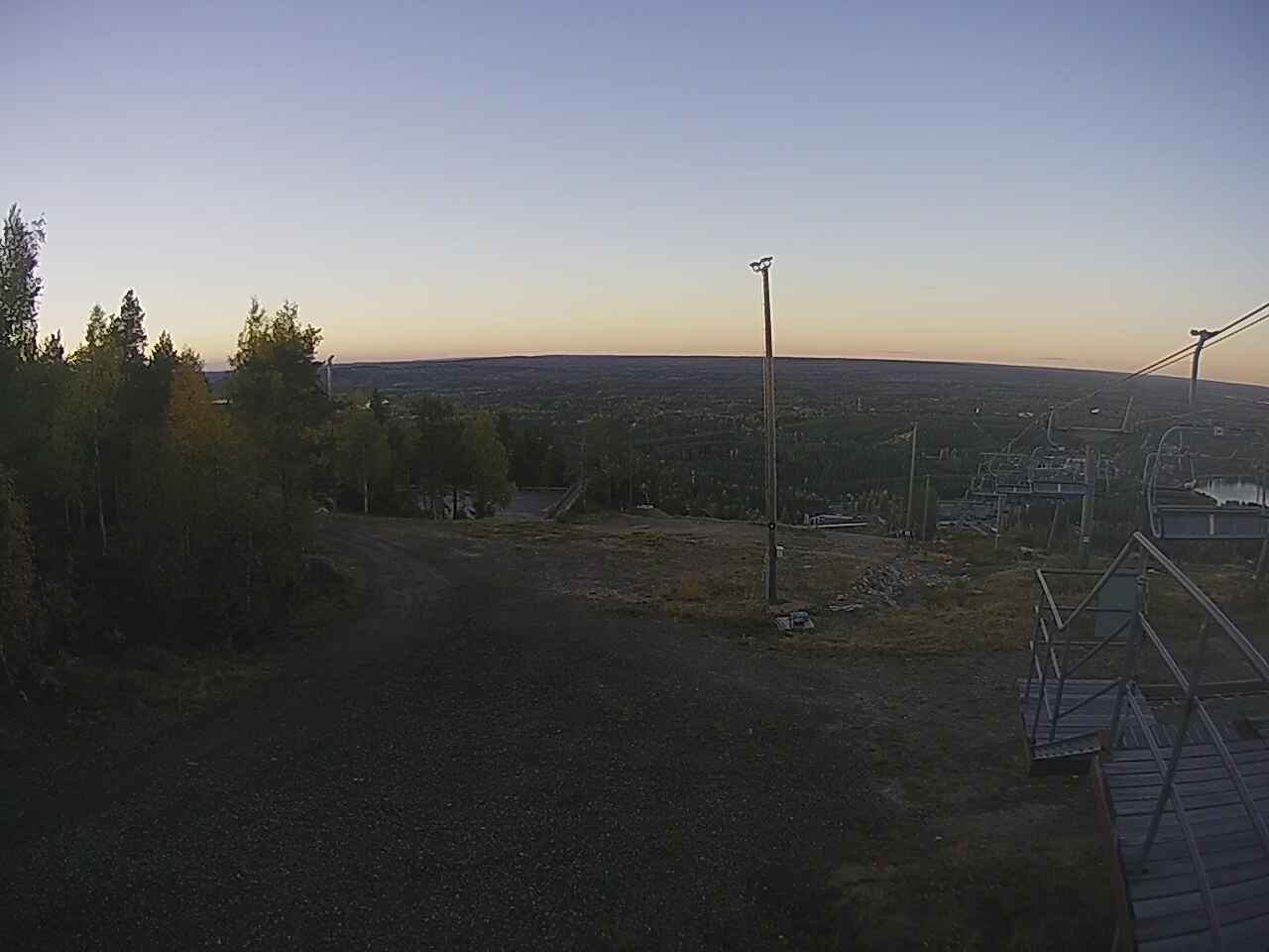 Vuokatti Vuokatti Slopes - Camera 3 snow cam captured at 15 September 2026 at 7:11 pm GMT+3