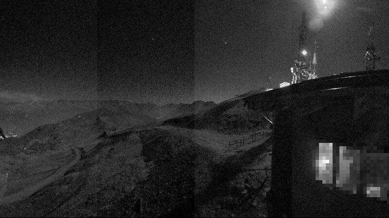 Sestriere Monte Fraiteve snow cam captured at 27 September 2026 at 11:55 pm GMT+2