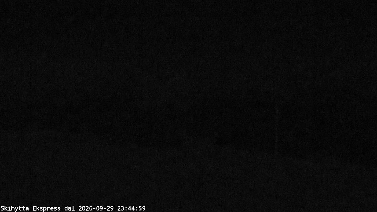 Trysil Skihytta Express Valley snow cam captured at 29 September 2026 at 11:46 pm GMT+2