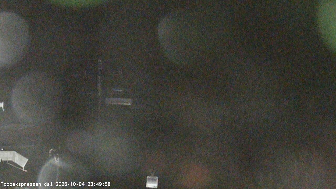 Trysil Top Express Valley snow cam captured at 4 October 2026 at 11:50 pm GMT+2
