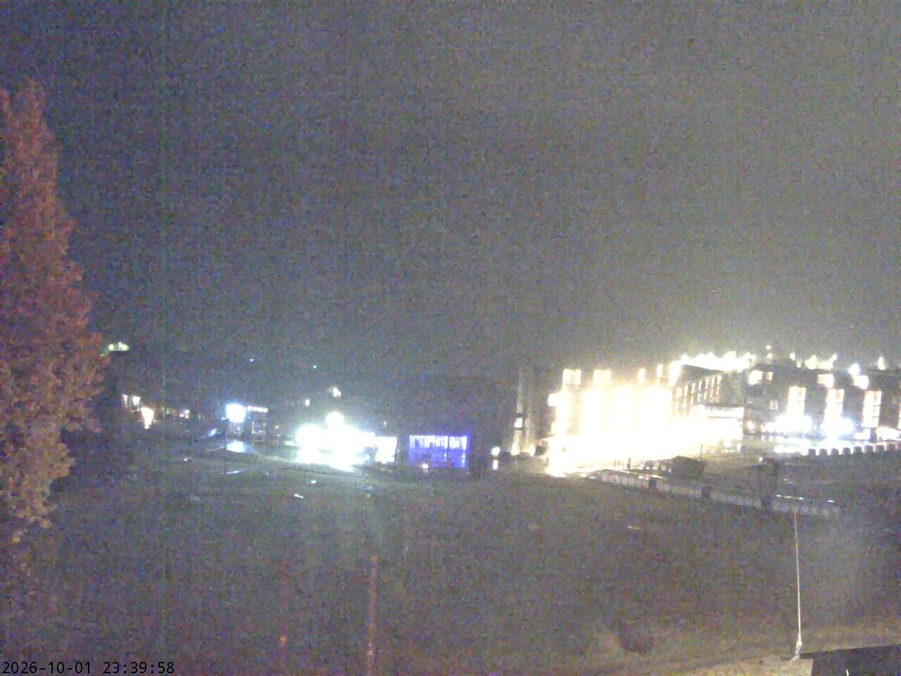 Hemsedal SkiStar Lodge snow cam captured at 1 October 2026 at 11:41 pm GMT+2