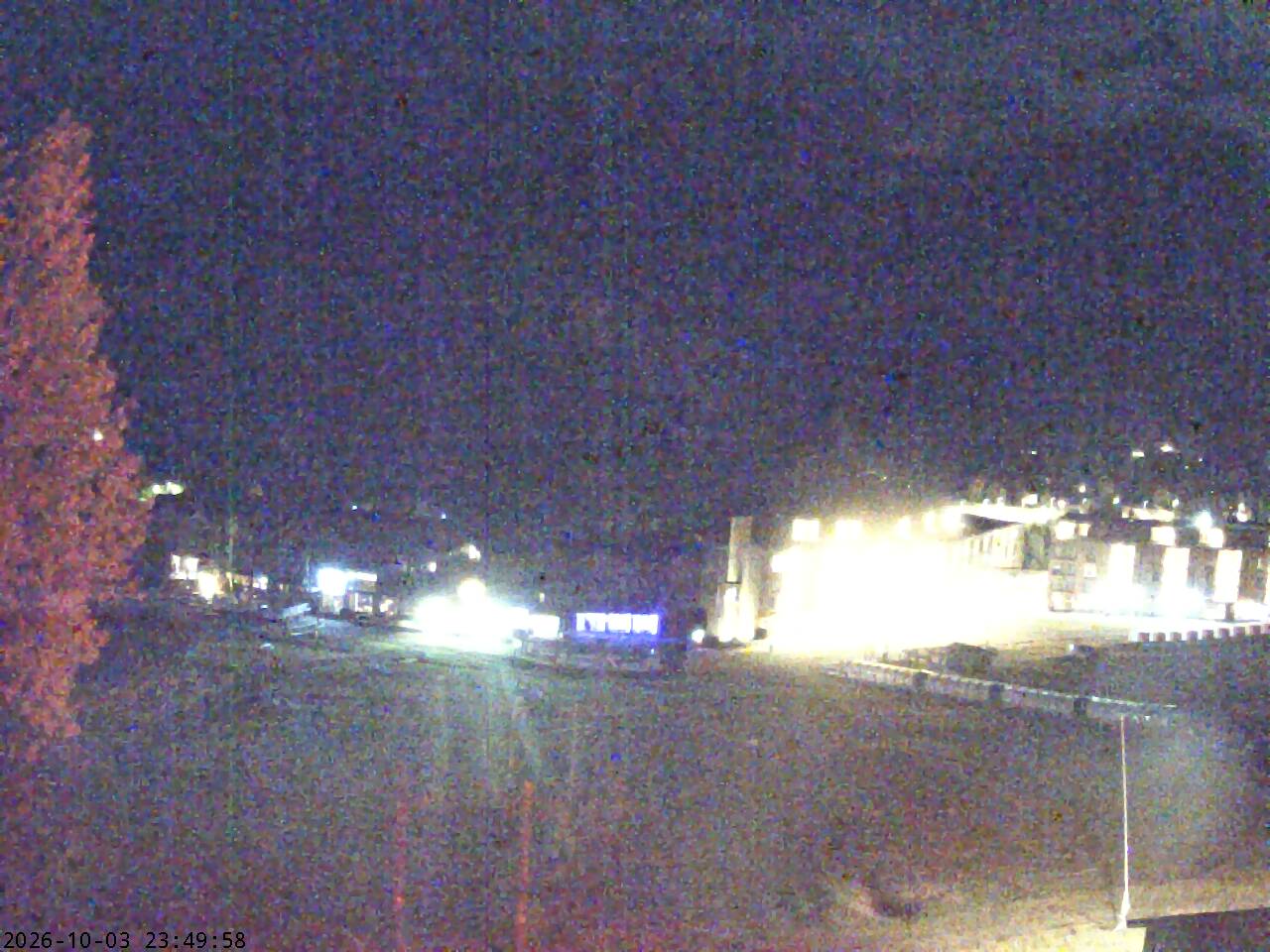 Hemsedal SkiStar Lodge snow cam captured at 3 October 2026 at 11:51 pm GMT+2