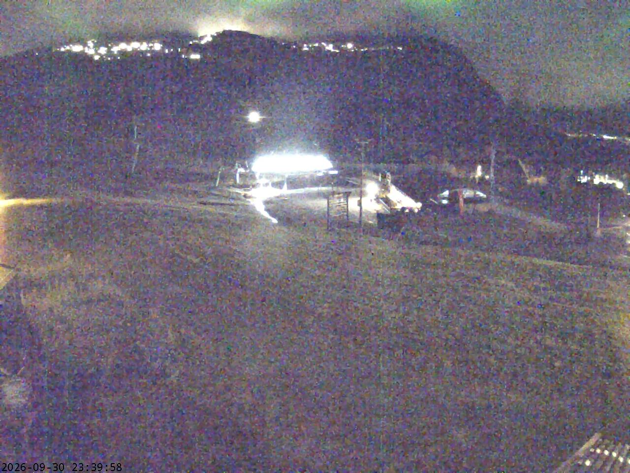 Hemsedal Base Area snow cam captured at 30 September 2026 at 11:42 pm GMT+2