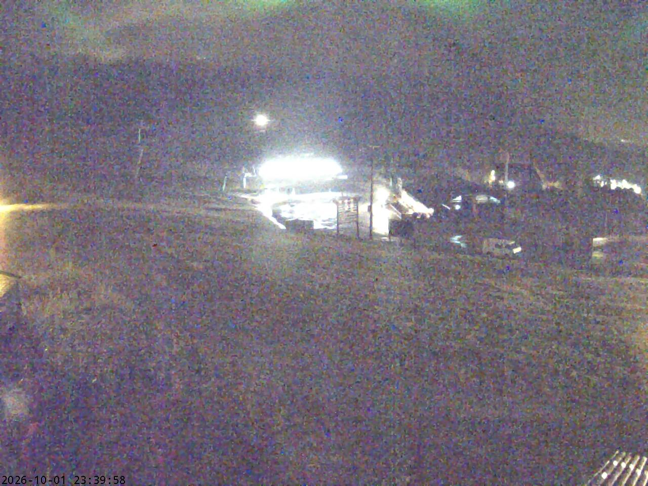 Hemsedal Base Area snow cam captured at 1 October 2026 at 11:41 pm GMT+2