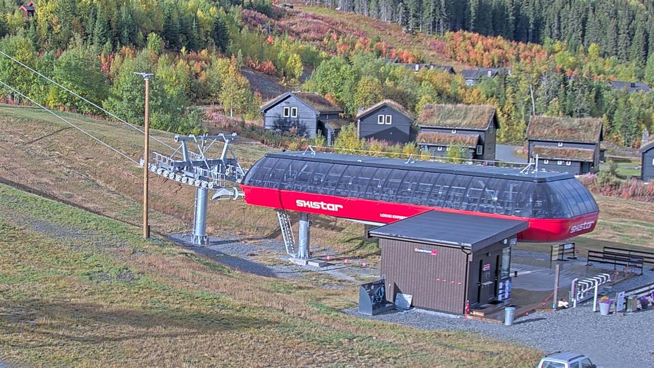 Hemsedal Lodge Express snow cam captured at 20 September 2026 at 10:19 am GMT+2