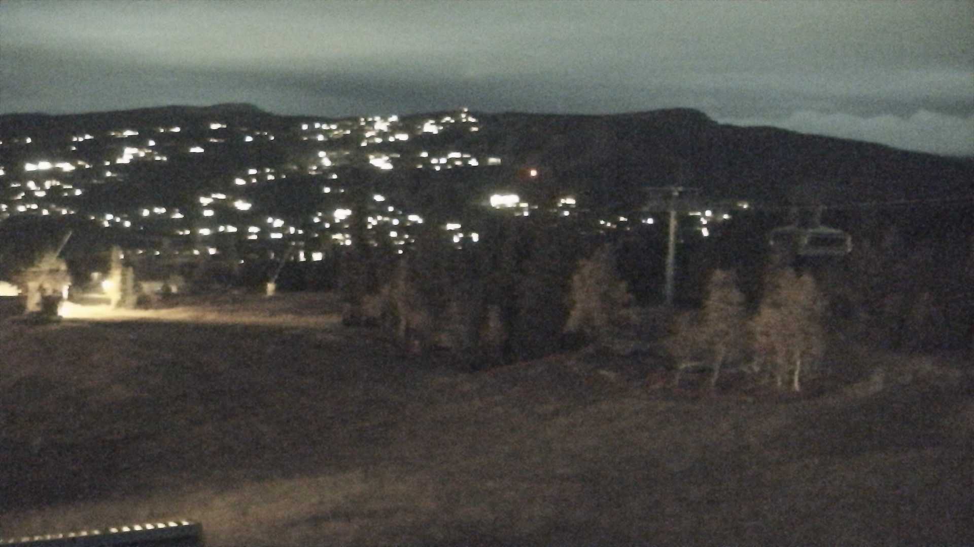 Kvitfjell Varden - View 1 snow cam captured at 25 September 2026 at 11:53 pm GMT+2