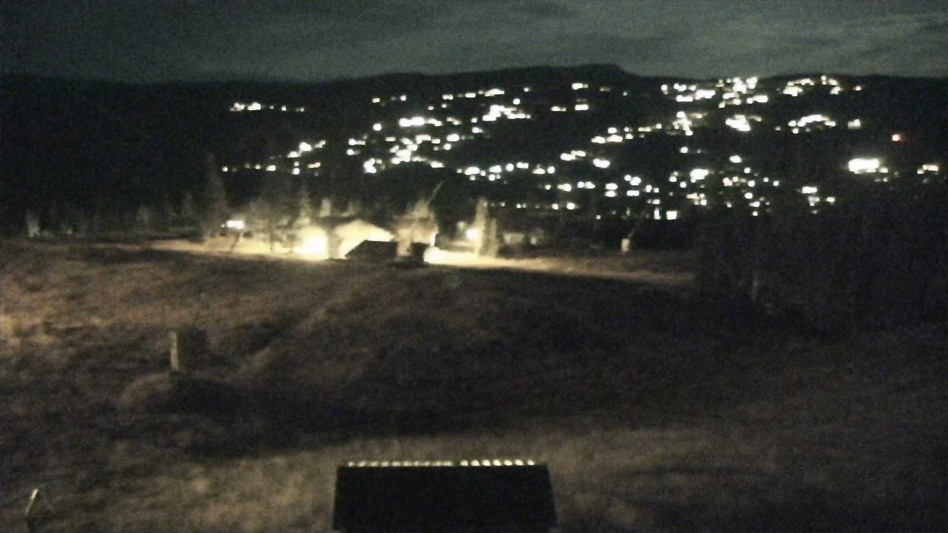 Kvitfjell Varden - View 2 snow cam captured at 3 October 2026 at 11:53 pm GMT+2