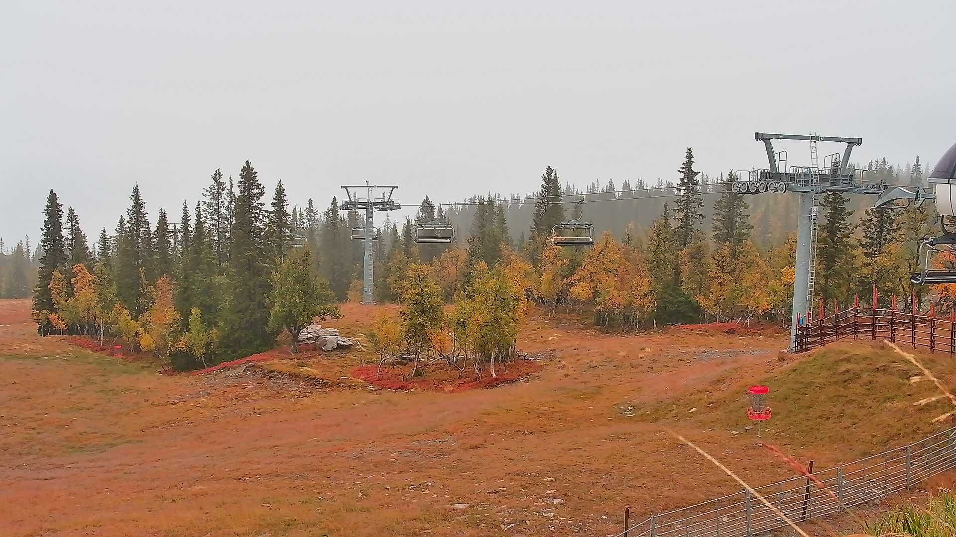 Kvitfjell Varden - View 3 snow cam captured at 15 September 2026 at 6:15 pm GMT+2