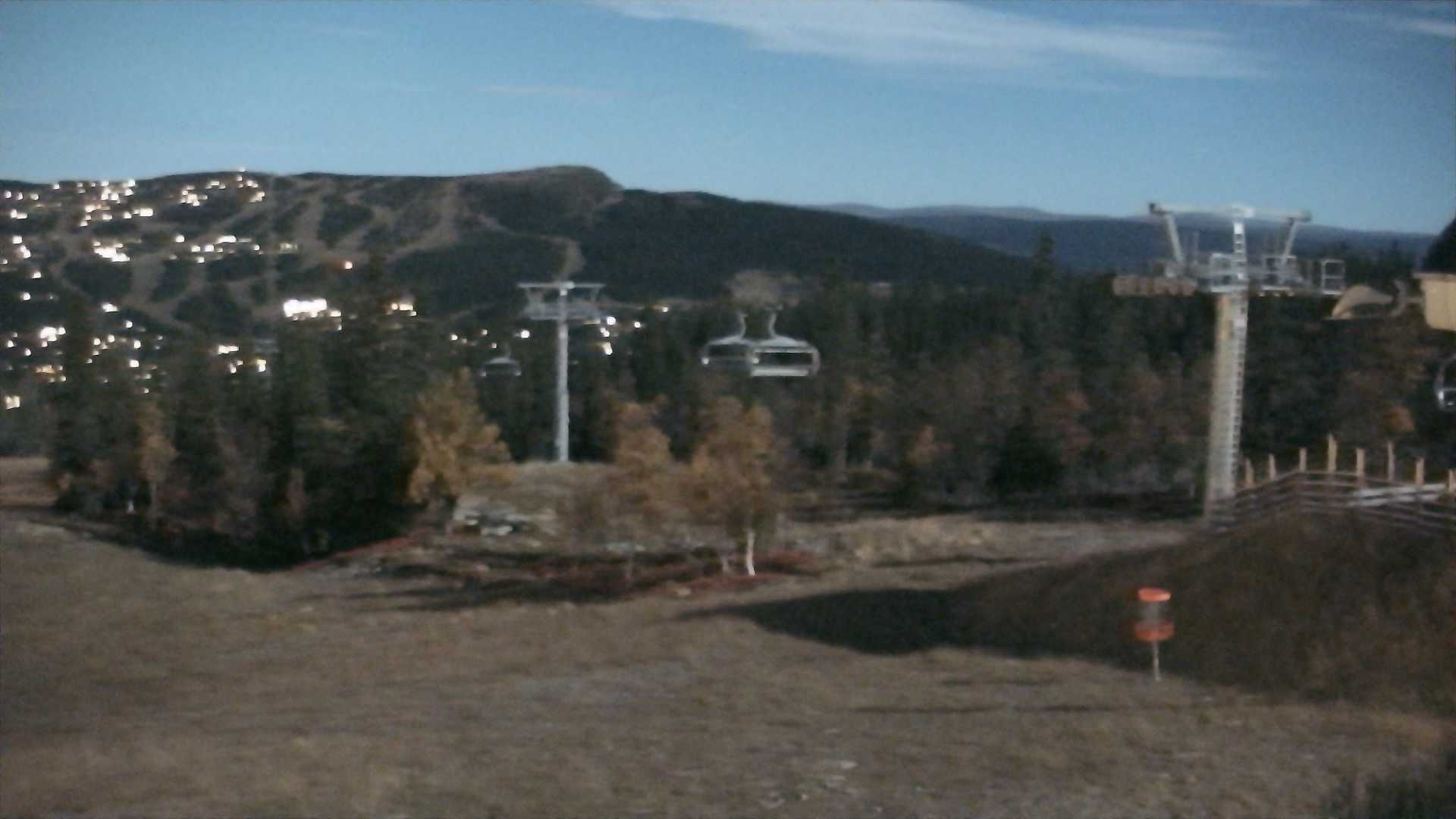 Kvitfjell Varden - View 3 snow cam captured at 26 September 2026 at 11:54 pm GMT+2