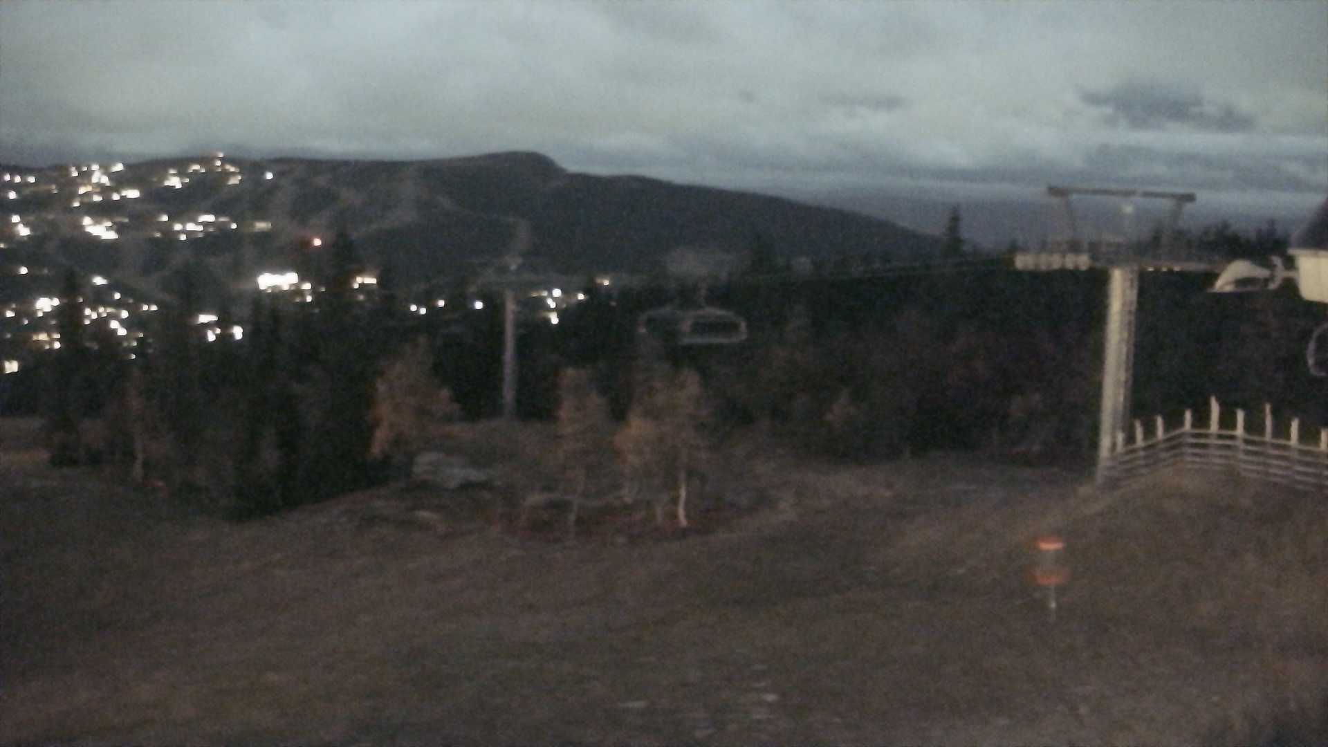 Kvitfjell Varden - View 3 snow cam captured at 27 September 2026 at 11:51 pm GMT+2