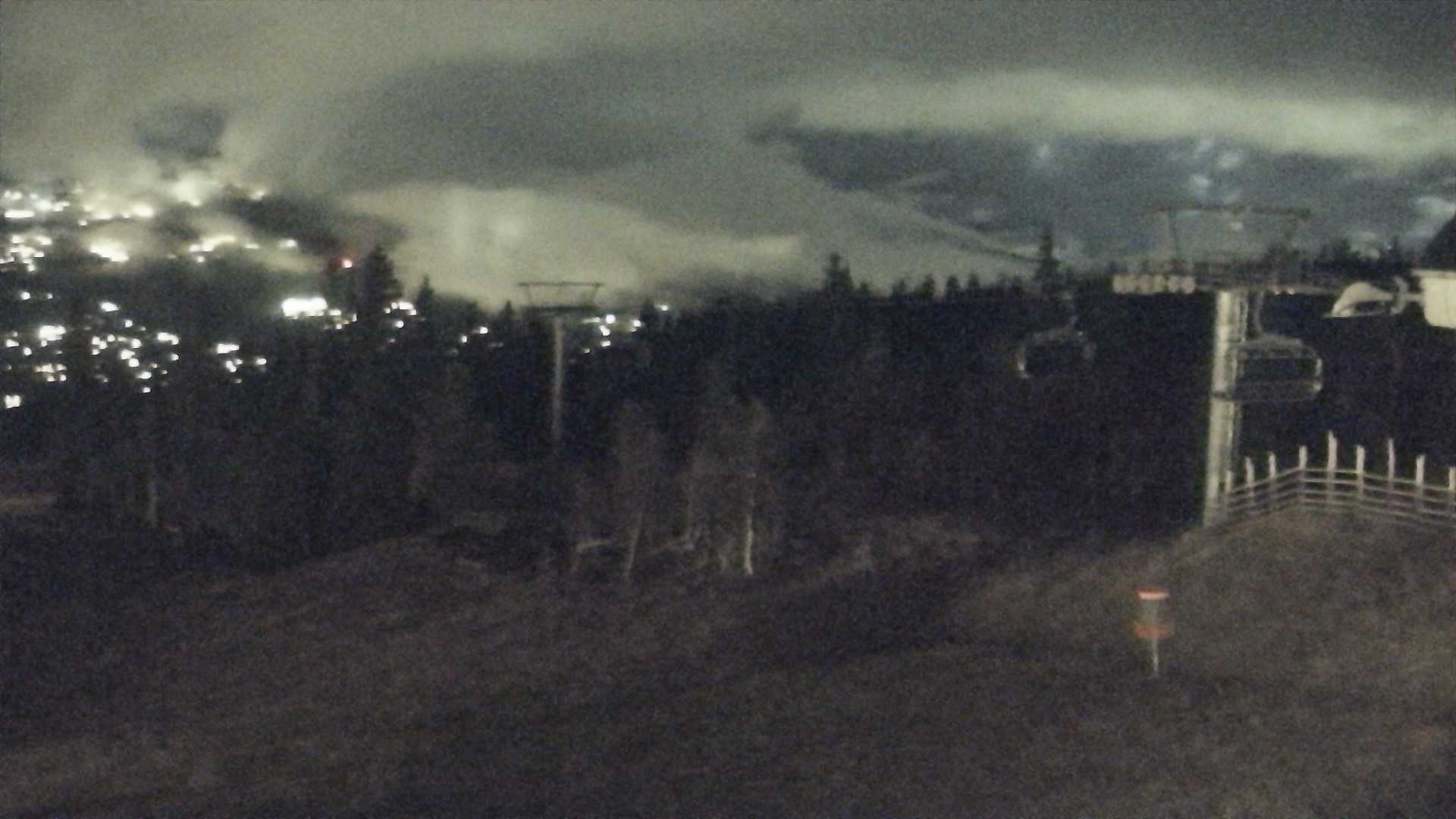 Kvitfjell Varden - View 3 snow cam captured at 2 October 2026 at 11:42 pm GMT+2
