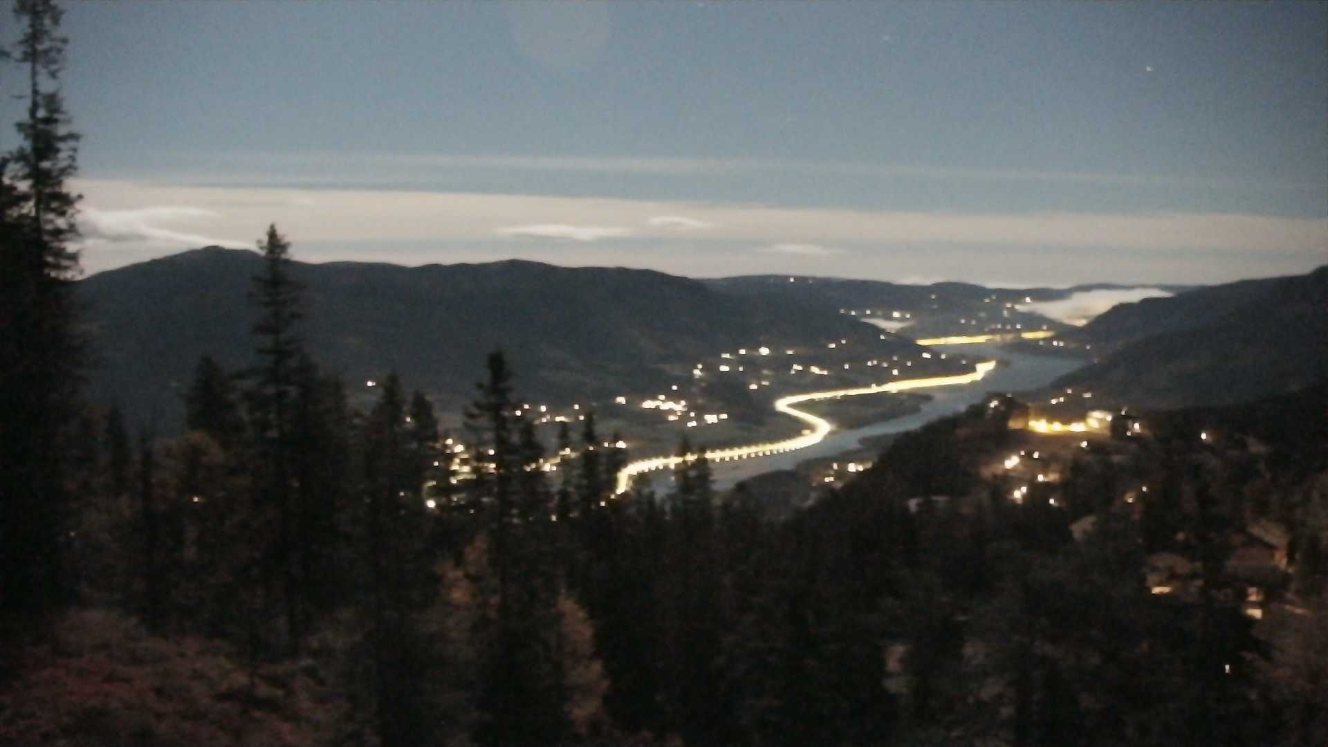 Kvitfjell Middle Station - View 1 snow cam captured at 28 September 2026 at 11:56 pm GMT+2