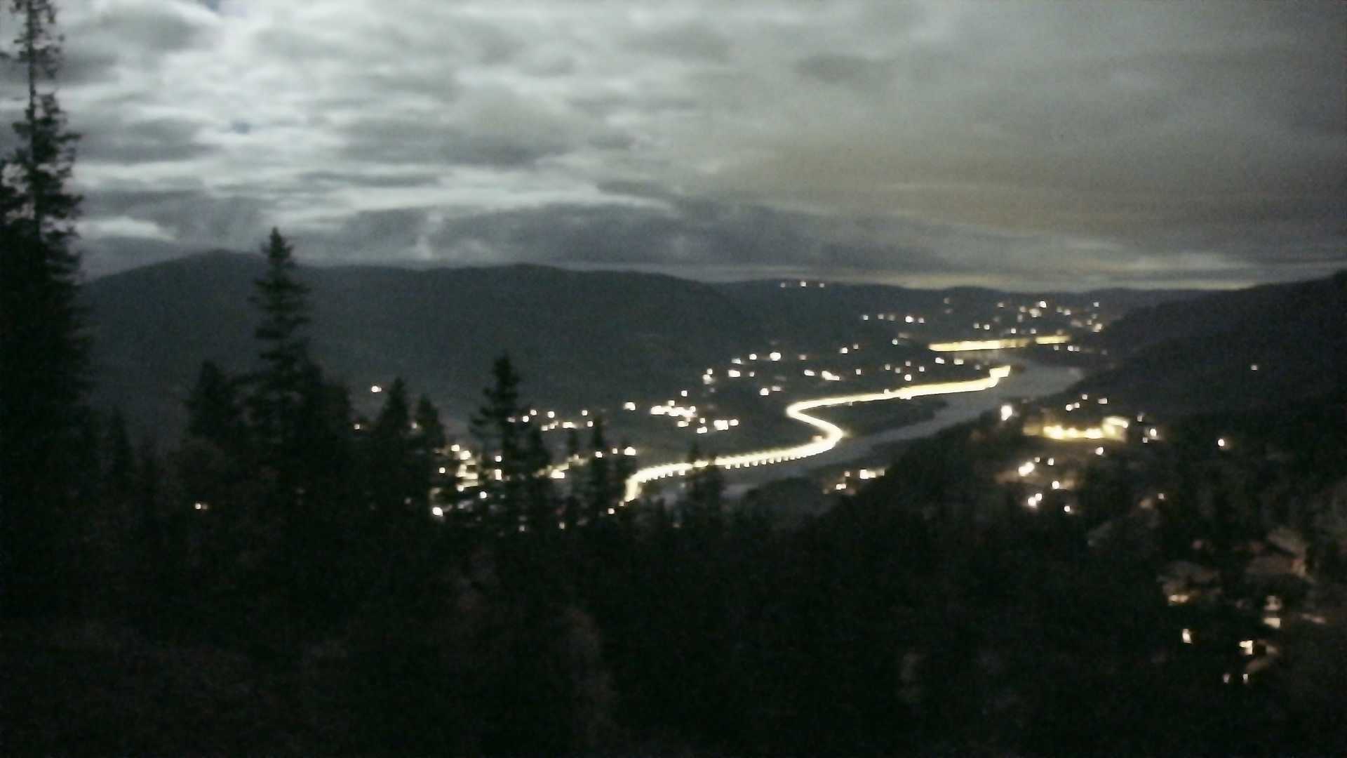 Kvitfjell Middle Station - View 1 snow cam captured at 29 September 2026 at 11:41 pm GMT+2