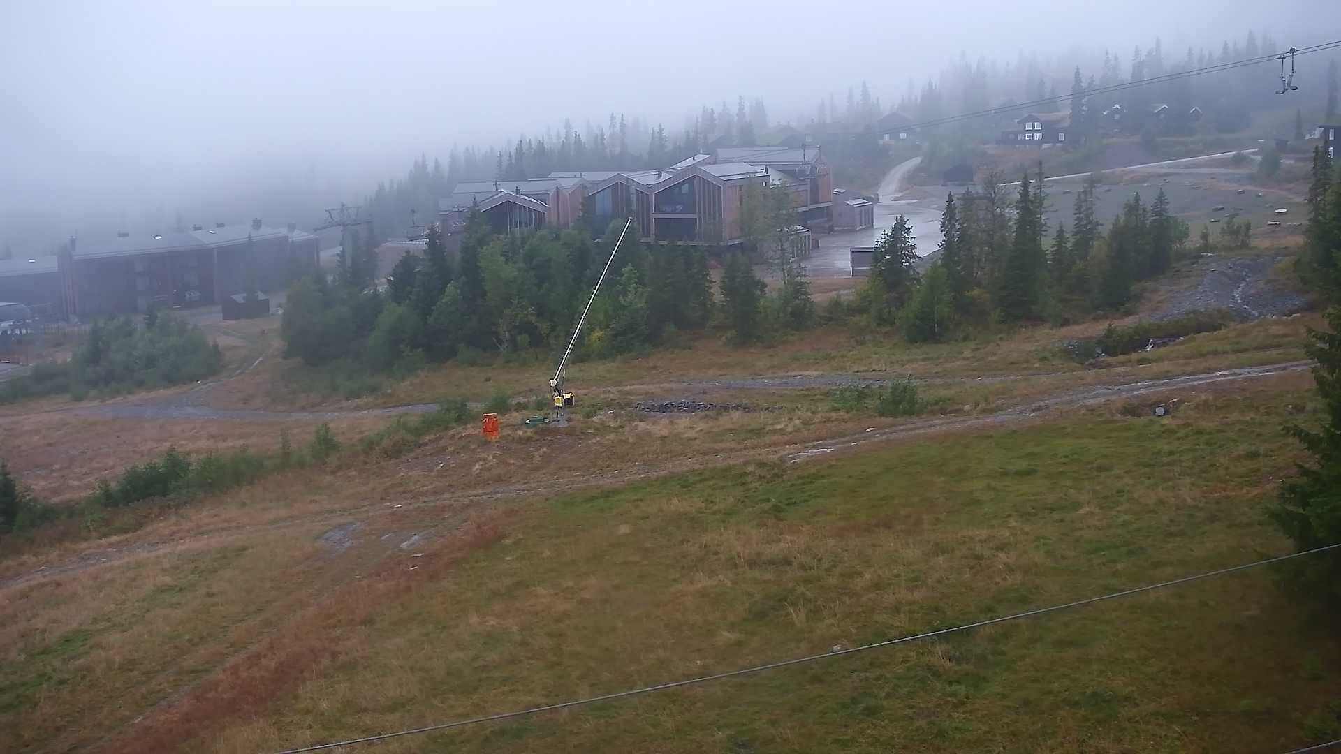 Kvitfjell Skitorget - View 3 snow cam captured at 15 September 2026 at 6:15 pm GMT+2