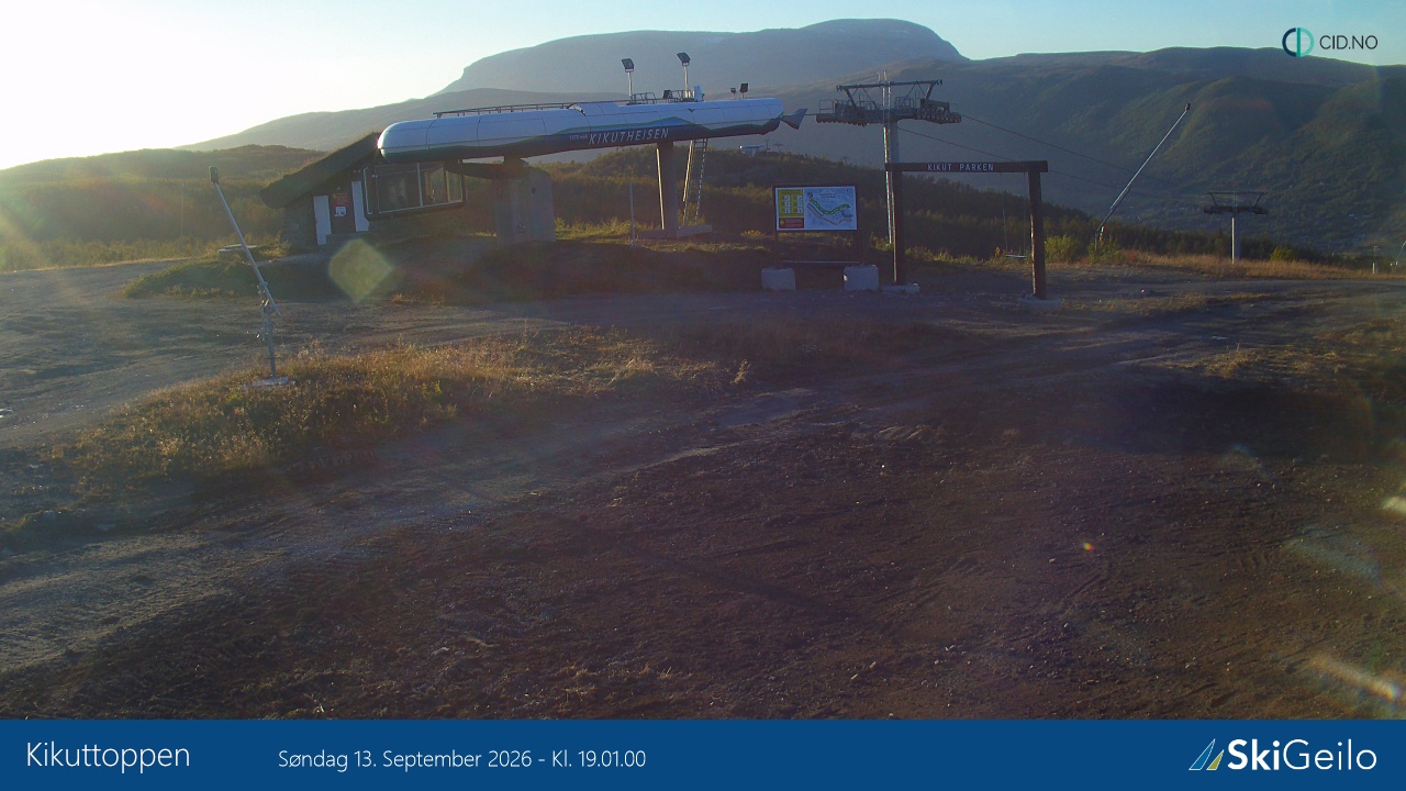 Geilo Geilo Timelapse snow cam captured at 13 September 2026 at 7:03 pm GMT+2