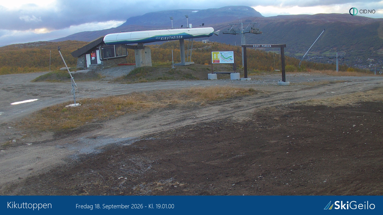 Geilo Geilo Timelapse snow cam captured at 18 September 2026 at 7:04 pm GMT+2