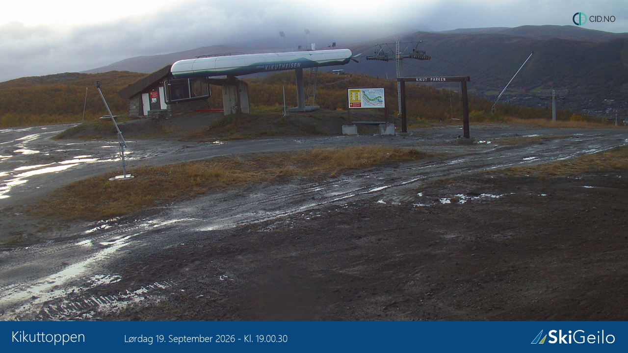 Geilo Geilo Timelapse snow cam captured at 19 September 2026 at 7:10 pm GMT+2