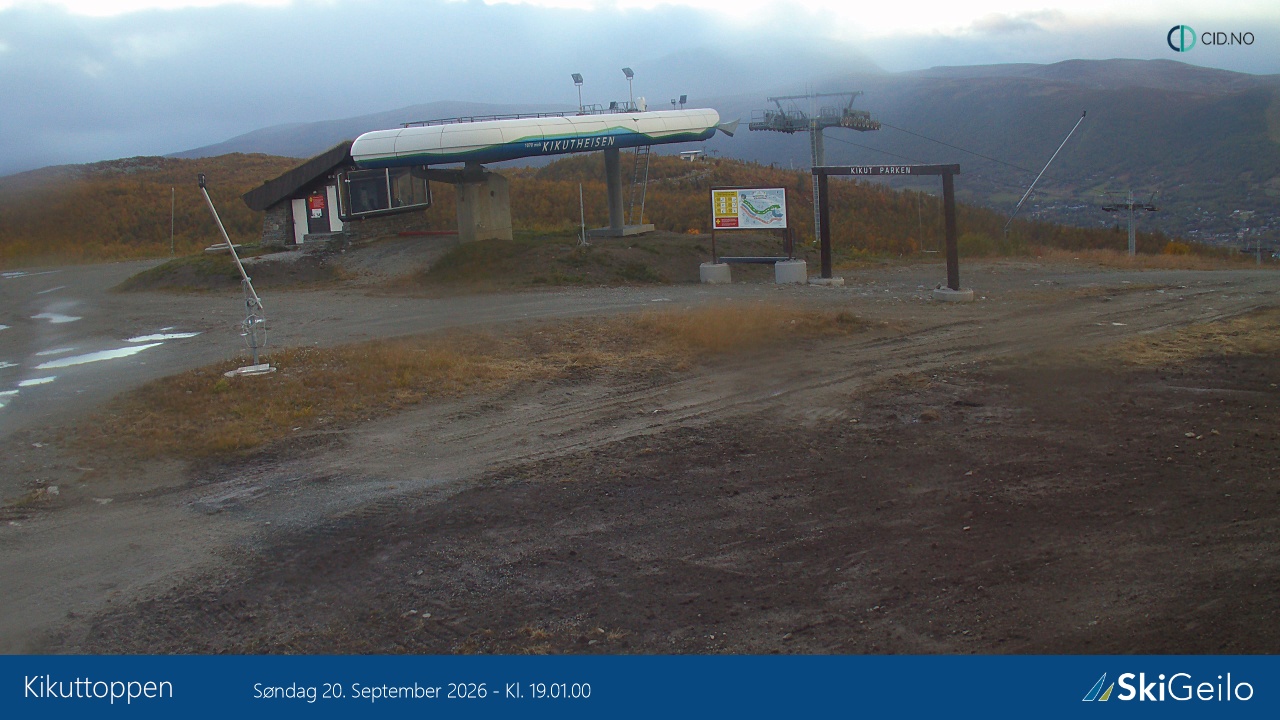 Geilo Geilo Timelapse snow cam captured at 20 September 2026 at 7:07 pm GMT+2