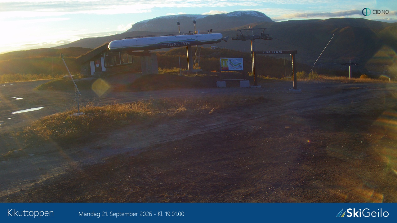 Geilo Geilo Timelapse snow cam captured at 21 September 2026 at 7:08 pm GMT+2