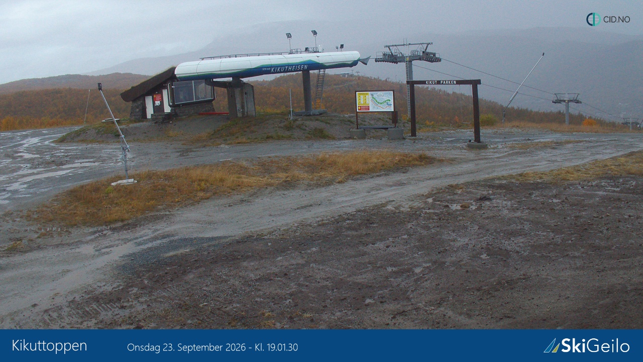 Geilo Geilo Timelapse snow cam captured at 23 September 2026 at 7:11 pm GMT+2