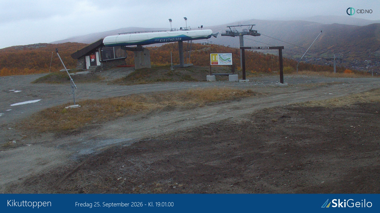 Geilo Geilo Timelapse snow cam captured at 25 September 2026 at 7:06 pm GMT+2