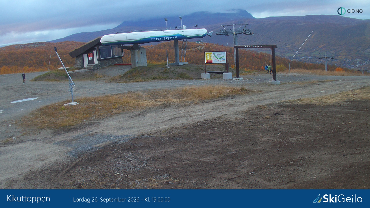 Geilo Geilo Timelapse snow cam captured at 26 September 2026 at 7:06 pm GMT+2