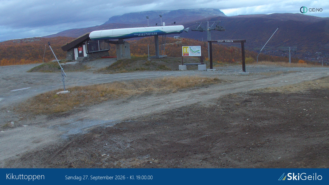 Geilo Geilo Timelapse snow cam captured at 27 September 2026 at 7:02 pm GMT+2