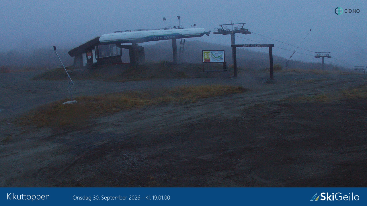 Geilo Geilo Timelapse snow cam captured at 30 September 2026 at 7:01 pm GMT+2
