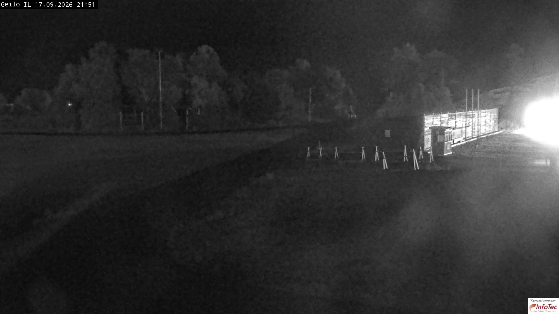 Geilo Geilo Stadium snow cam captured at 17 September 2026 at 9:59 pm GMT+2