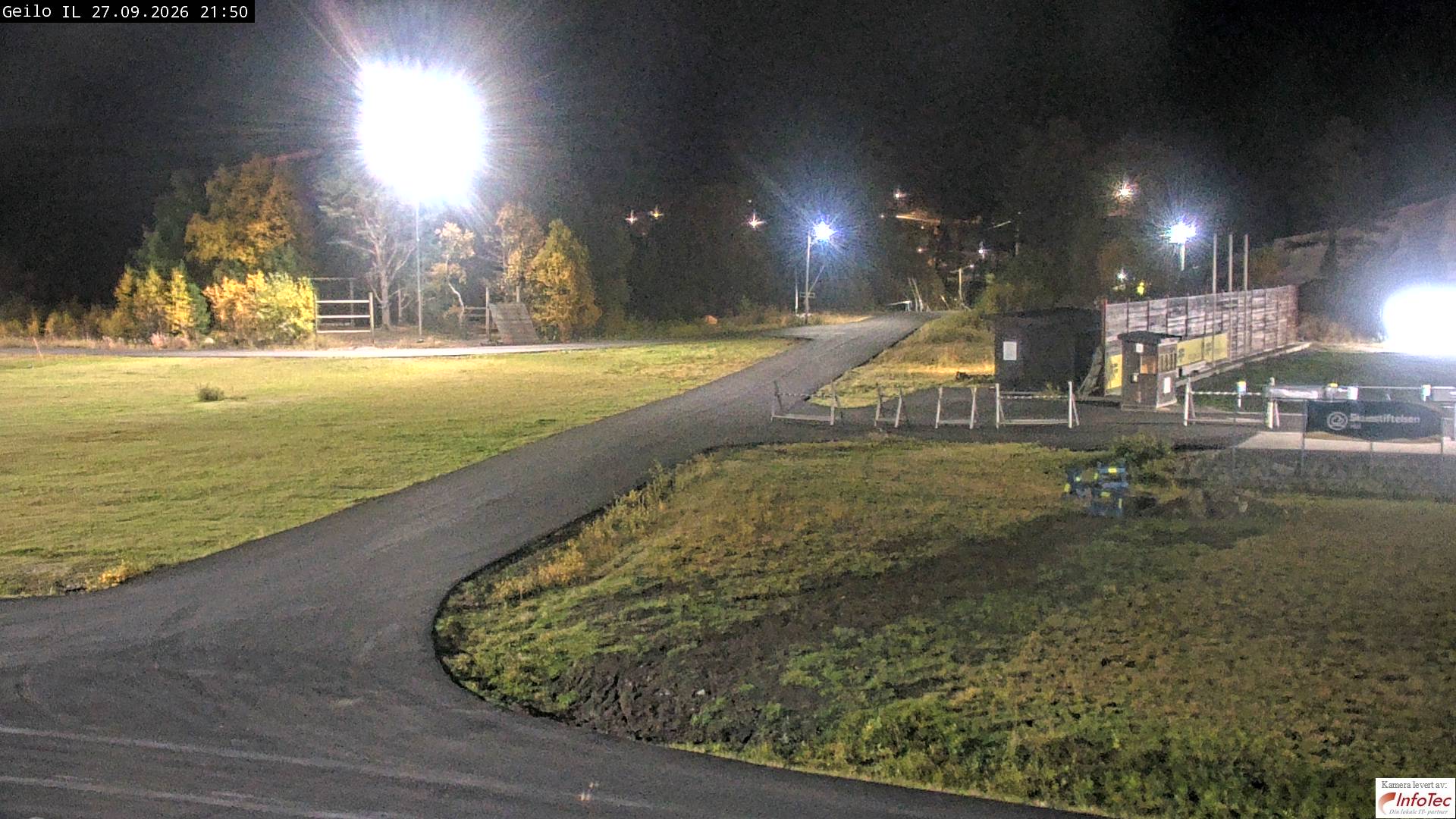 Geilo Geilo Stadium snow cam captured at 27 September 2026 at 9:57 pm GMT+2