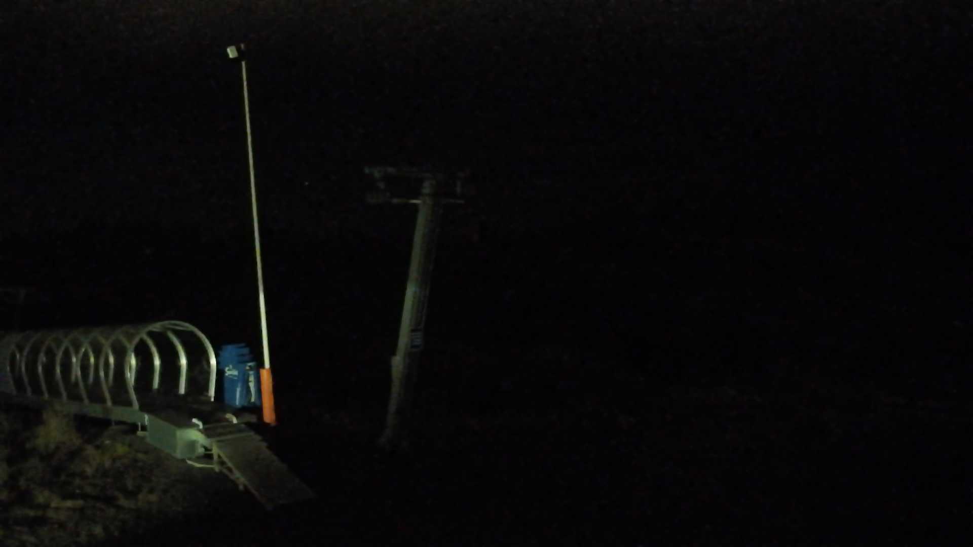 Voss Hangurstoppen snow cam captured at 13 September 2026 at 11:51 pm GMT+2