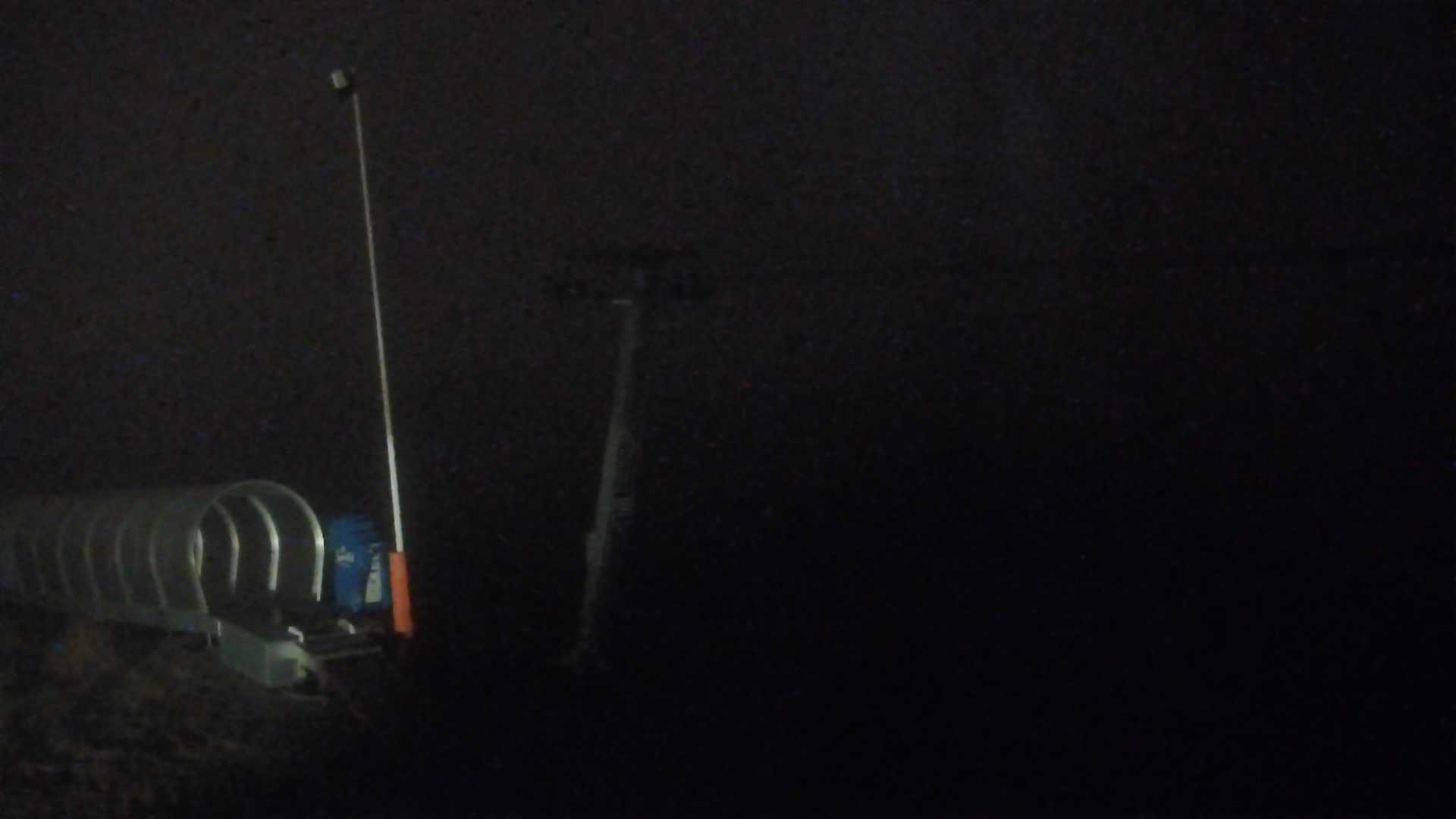 Voss Hangurstoppen snow cam captured at 20 September 2026 at 11:52 pm GMT+2