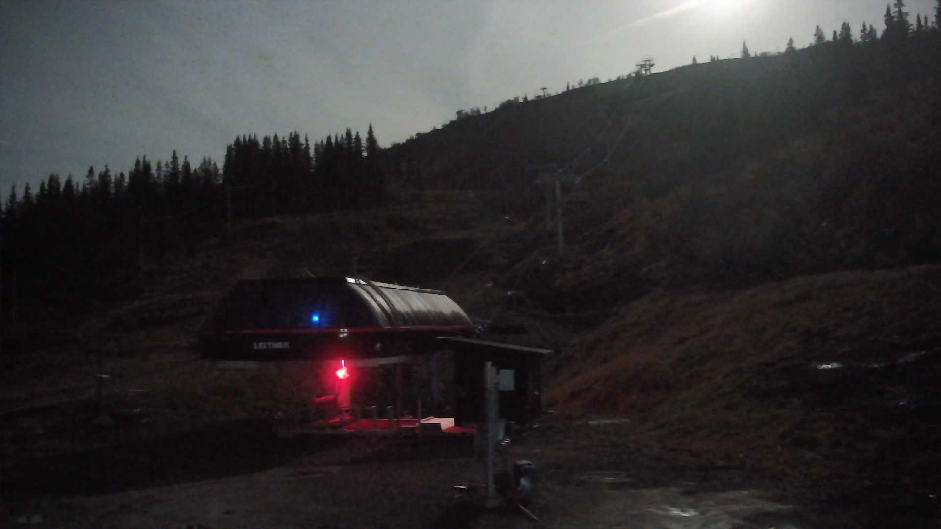 Voss Storastovo snow cam captured at 24 September 2026 at 11:58 pm GMT+2