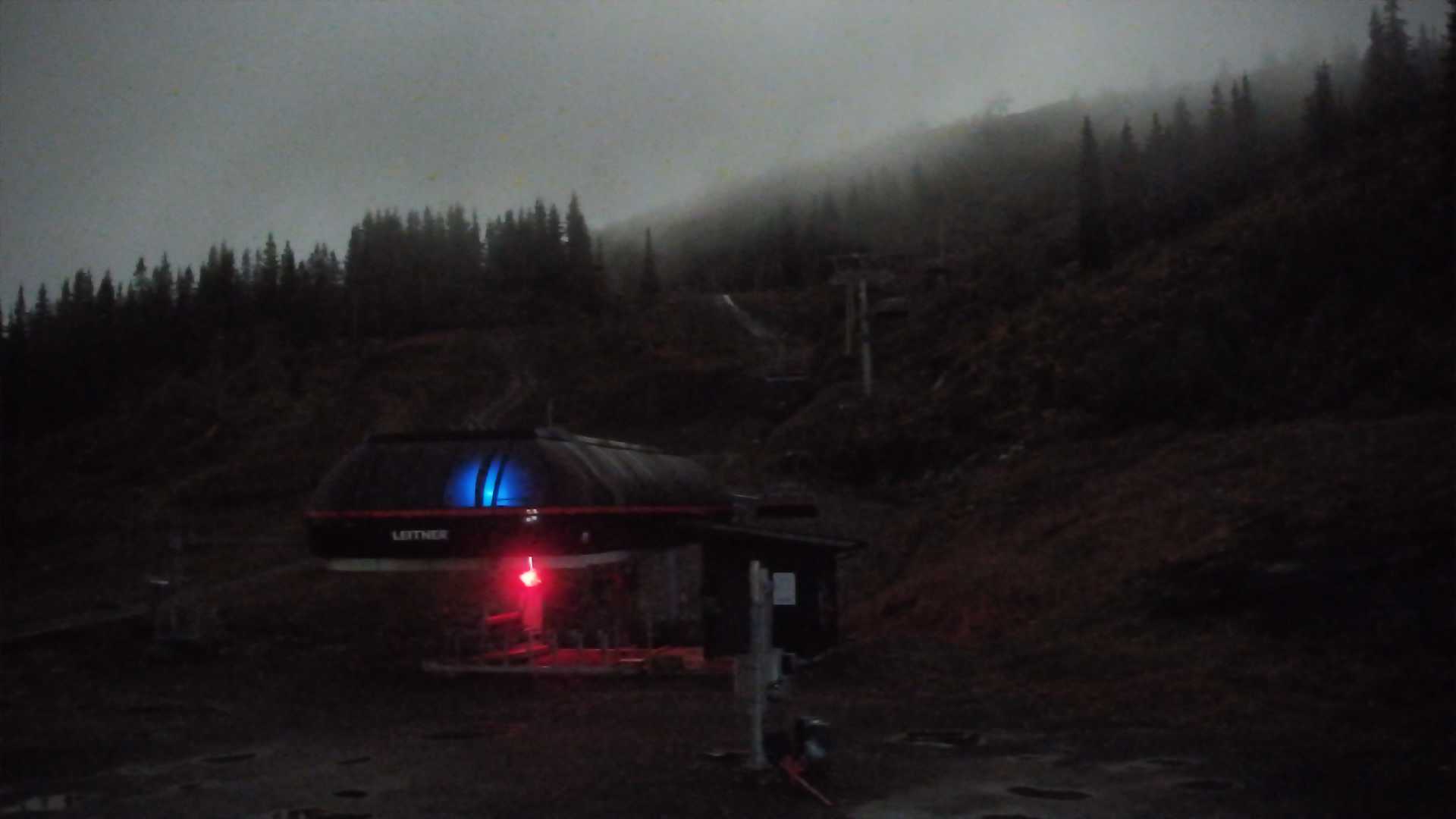 Voss Storastovo snow cam captured at 25 September 2026 at 11:59 pm GMT+2