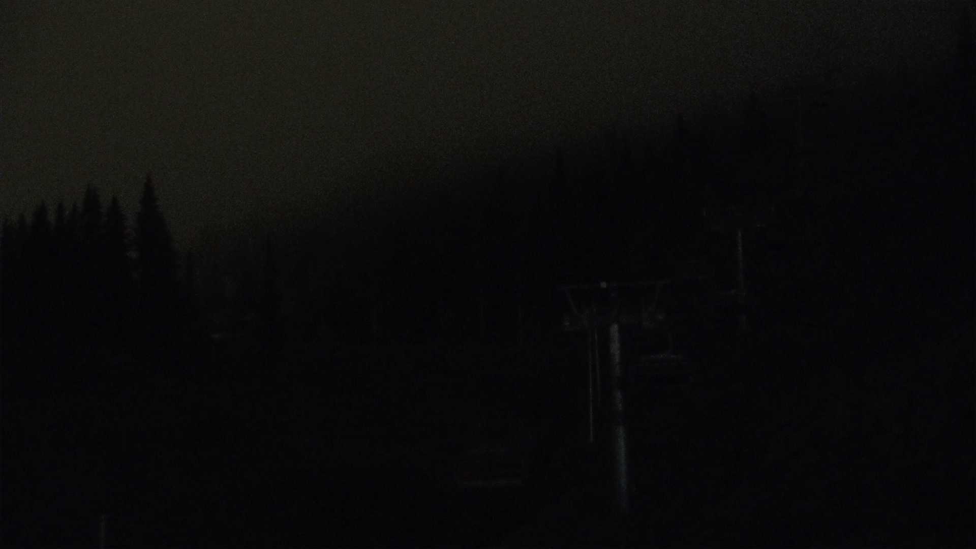 Voss Slettafjell Family Trail snow cam captured at 22 September 2026 at 11:50 pm GMT+2