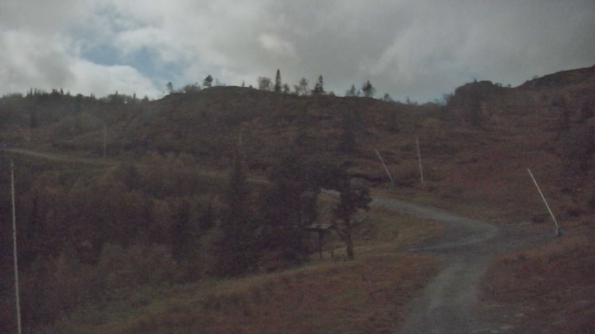 Voss Tråstøl Express snow cam captured at 26 September 2026 at 11:50 pm GMT+2
