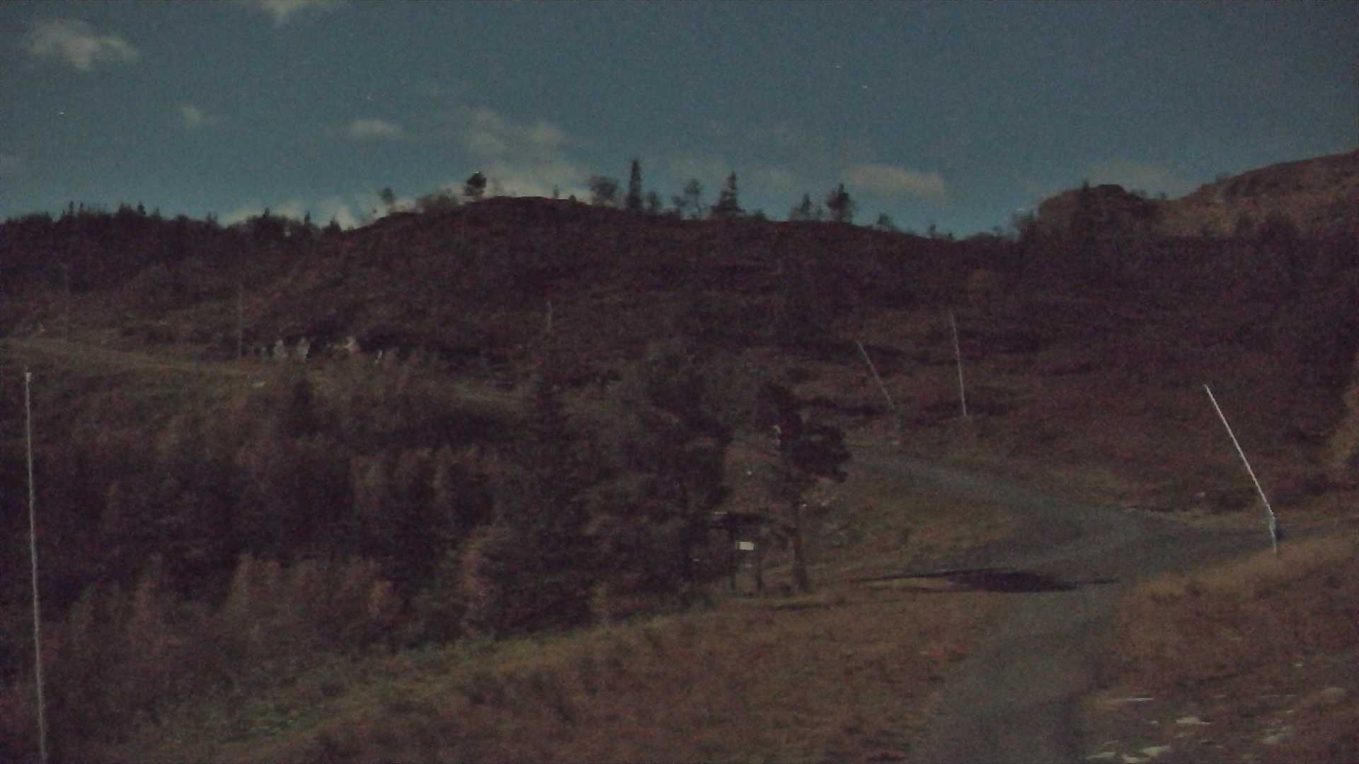 Voss Tråstøl Express snow cam captured at 28 September 2026 at 11:53 pm GMT+2