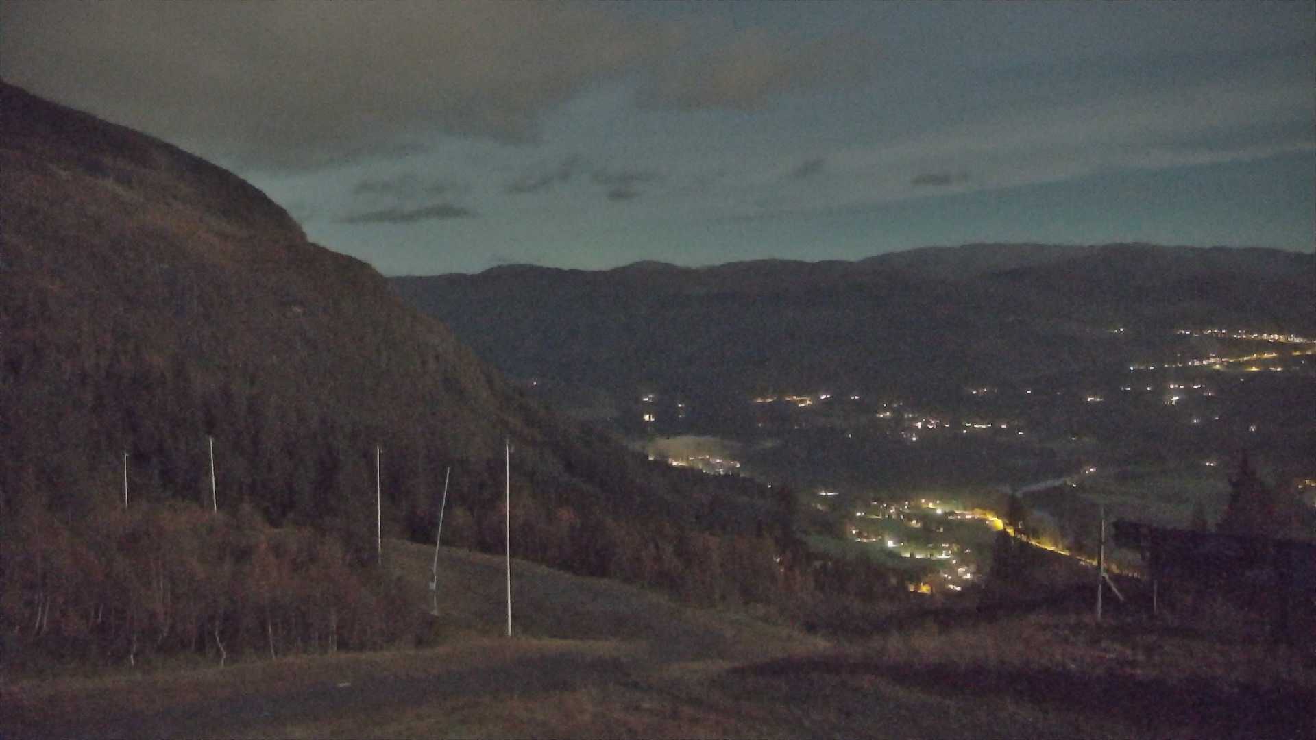 Voss Alphaparken snow cam captured at 24 September 2026 at 11:58 pm GMT+2